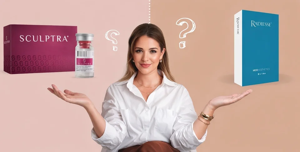 Radiesse vs. Sculptra: ¿Cuál estimulador de colágeno es el adecuado para ti?